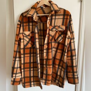 TWIK fleece button up jacket size XS